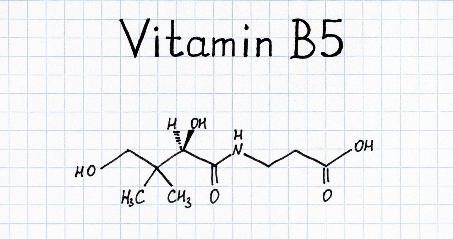VITAMIN B5 - NERVENSTARK IM ALLTAG!