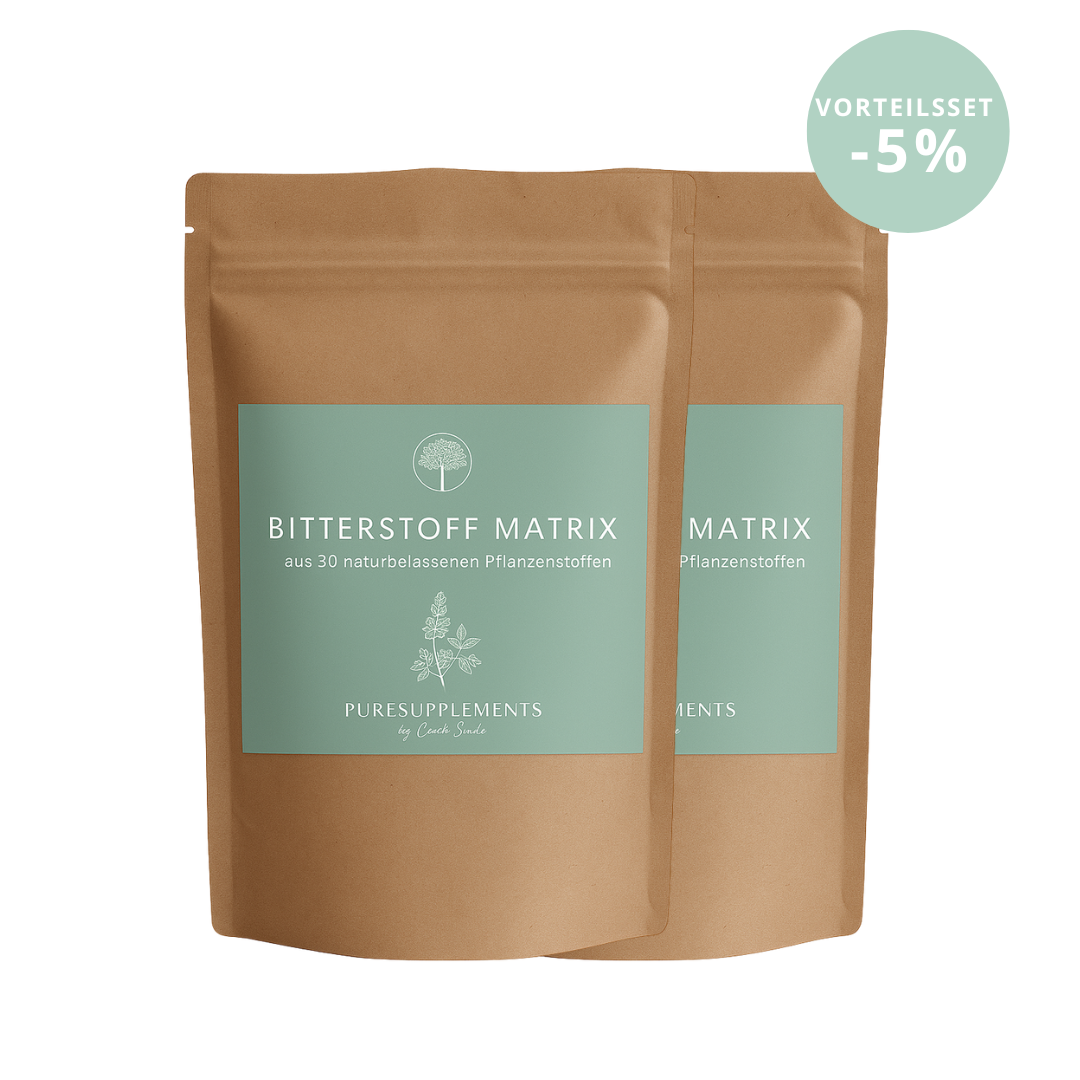 Bitterstoff Matrix Komplex aus 30 naturbelassenen Pflanzenstoffen (Bitterstoff Extrakt, ohne Alkohol, Vegan, Kräuter, GMO-FREE)
