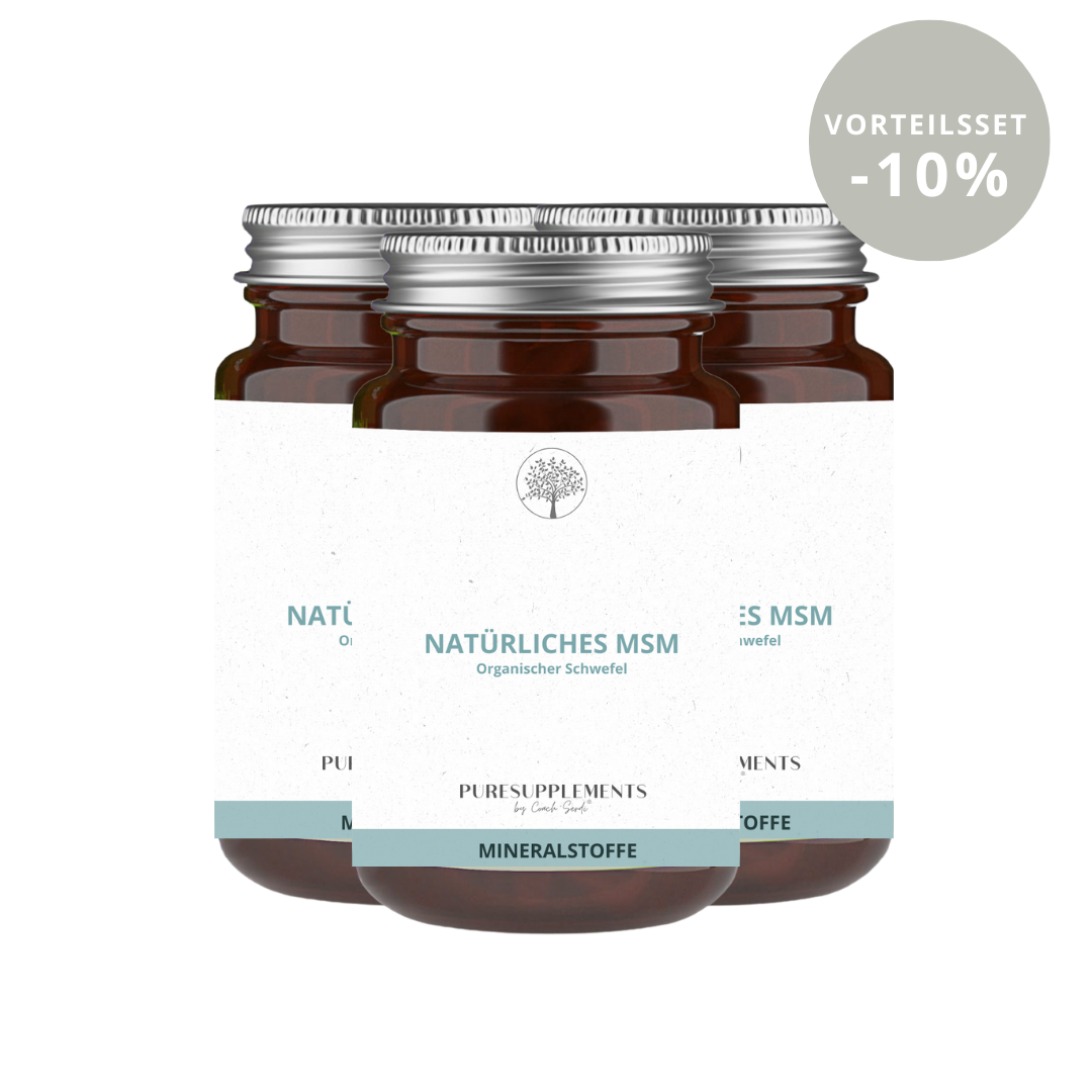 Natürliches MSM Ultra 2000 (100% Methylsulfonylmethan, hohe Reinheit, 180 Kapseln)