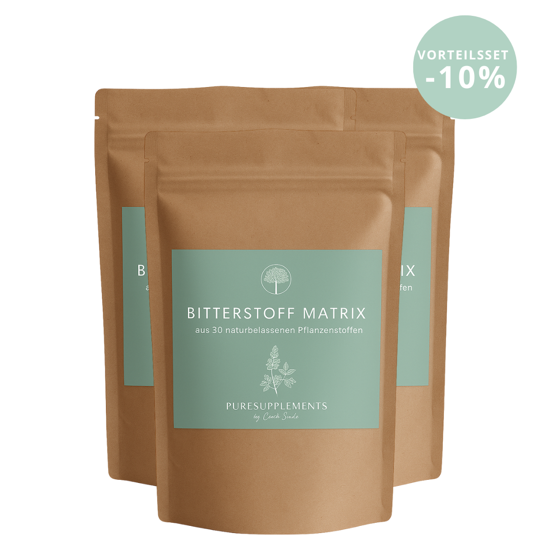 Bitterstoff Matrix Komplex aus 30 naturbelassenen Pflanzenstoffen (Bitterstoff Extrakt, ohne Alkohol, Vegan, Kräuter, GMO-FREE)