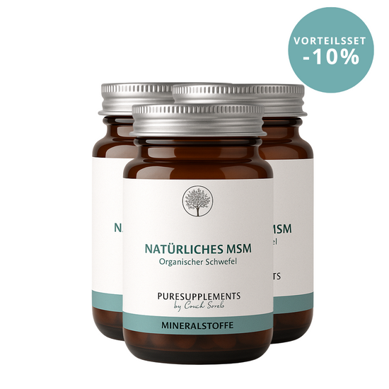 Natürliches MSM Ultra 2000 (100% Methylsulfonylmethan, hohe Reinheit, 180 Kapseln)