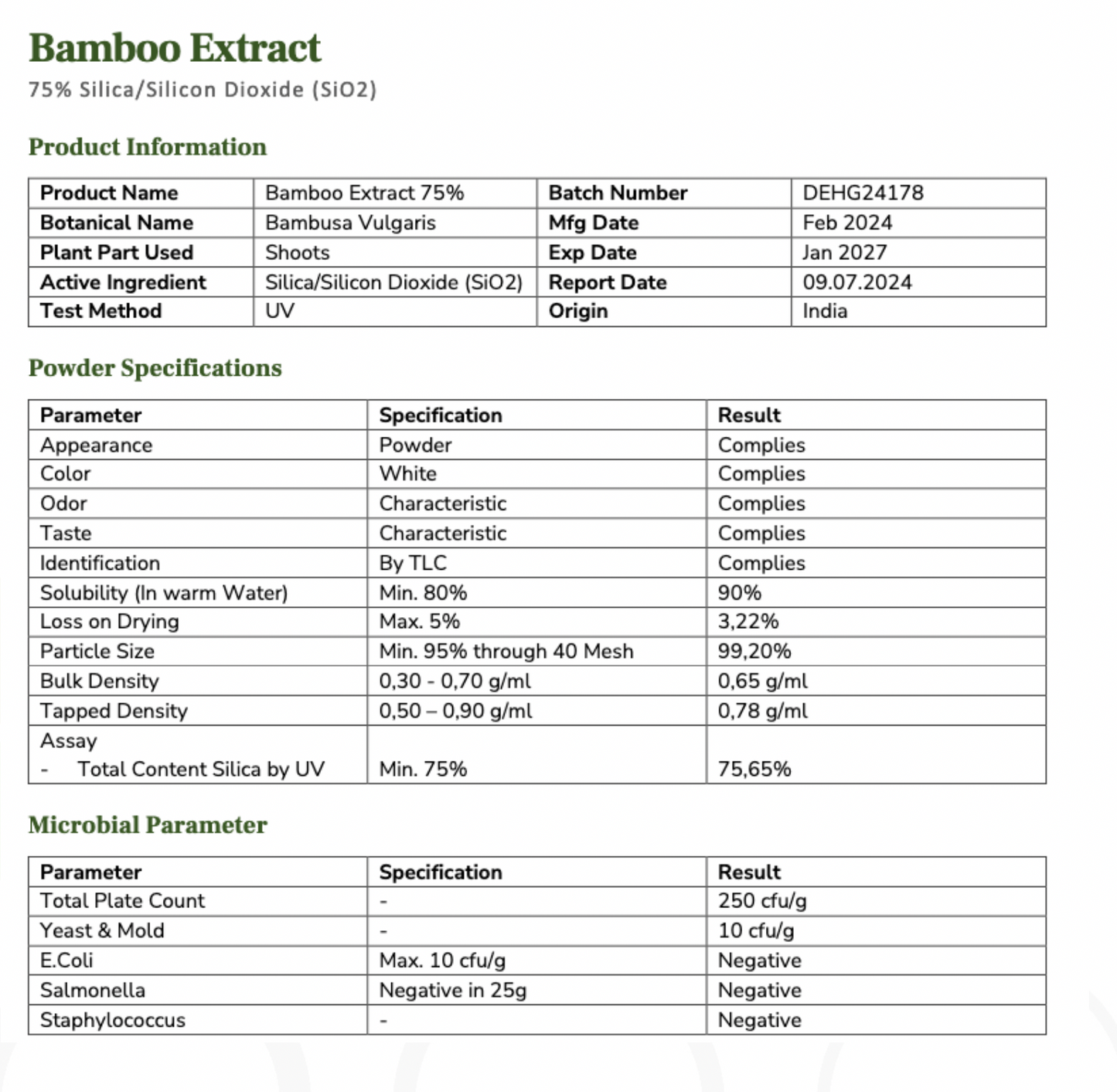 Darmkomplex aus Bio Chlorella, Bio Bambusextrakt, Bio Brennnesselblatt & Bio Akazienfaser (XL Pack, Darmkur, 75% Silizium, 240 Kapseln)