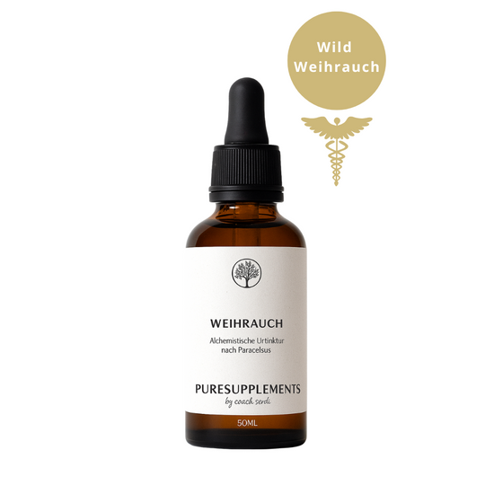 Premium Weihrauch – Alchemistische Urtinktur nach Paracelsus (50ML, Wildwuchs, hochkonzentriert, Boswellia)