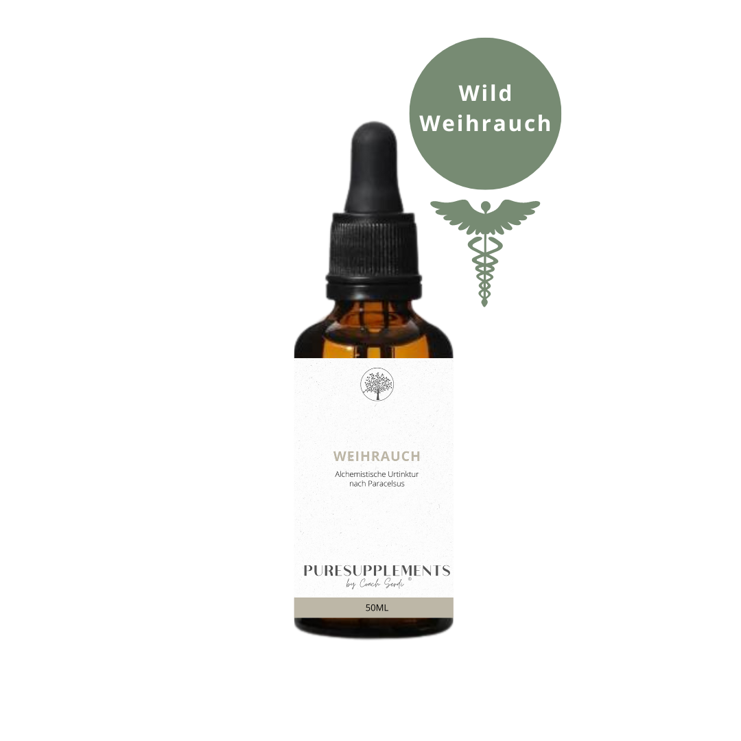 Premium Weihrauch – Alchemistische Urtinktur nach Paracelsus (50ML, Wildwuchs, hochkonzentriert, Boswellia)