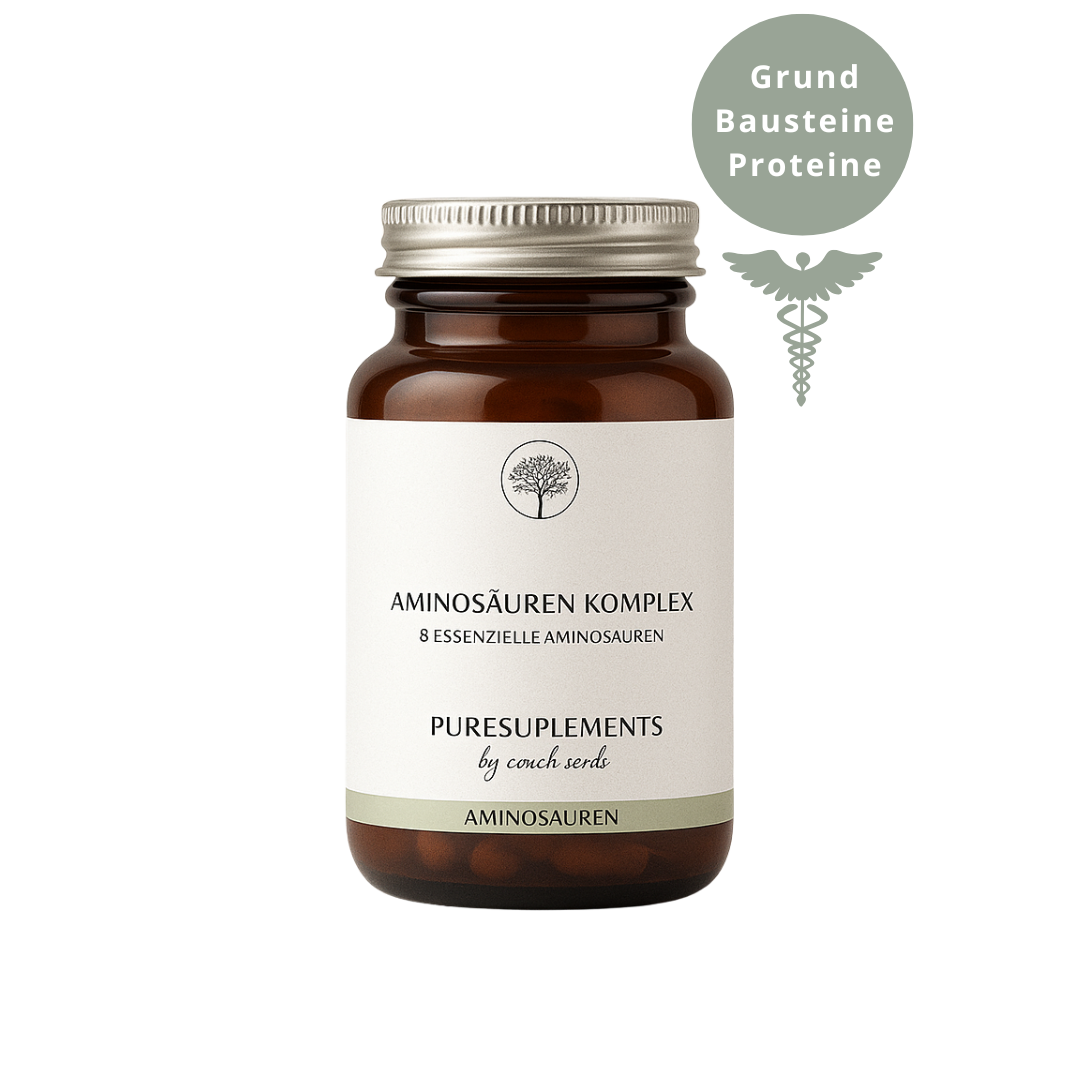 Premium MAP 8-Amino-Komplex aus pflanzlicher Fermentation (8 Aminosäure, 100% pflanzlich, 150 Presslinge, GMO-Free))