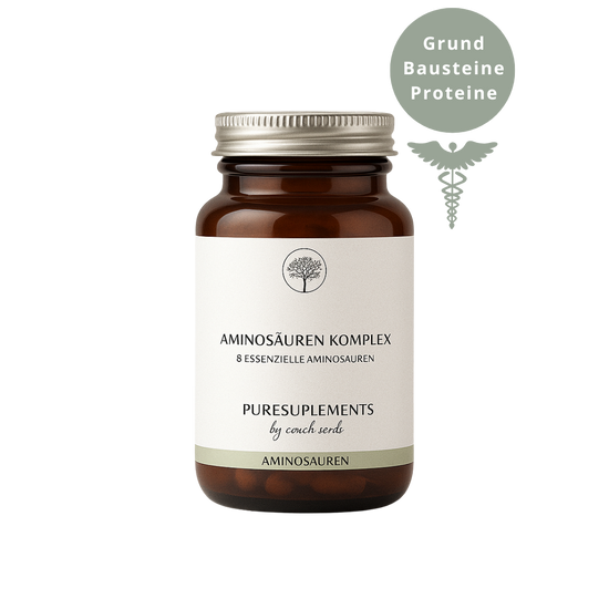 Premium MAP 8-Amino-Komplex aus pflanzlicher Fermentation (8 Aminosäure, 100% pflanzlich, 150 Presslinge, GMO-Free))