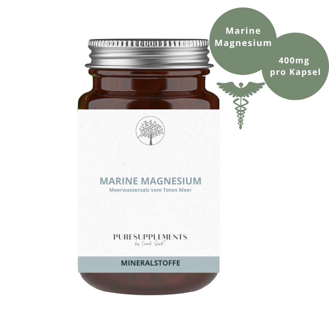 Premium Marine Magnesium Simag™ aus Meerwasserquelle (Hohe Bioverfügbarkeit, Naturquelle, 0% Synthetisch)