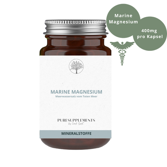 Premium Marine Magnesium Simag™ aus Meerwasserquelle (Hohe Bioverfügbarkeit, Naturquelle, 0% Synthetisch)