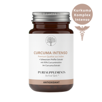 Curcumin Komplex Intenso | 95% Curcuminoide | Non-Bio | 180 Kapseln