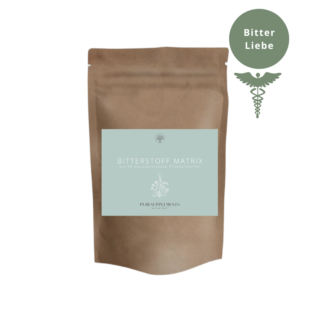 Bitterstoff Matrix Komplex aus 30 naturbelassenen Pflanzenstoffen (Bitterstoff Extrakt, ohne Alkohol, Vegan, Kräuter, GMO-FREE)