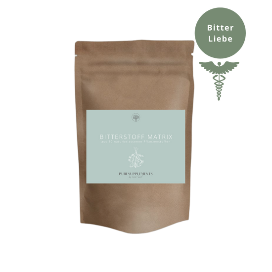 Bitterstoff Matrix Komplex aus 30 naturbelassenen Pflanzenstoffen (Bitterstoff Extrakt, ohne Alkohol, Vegan, Kräuter, GMO-FREE)