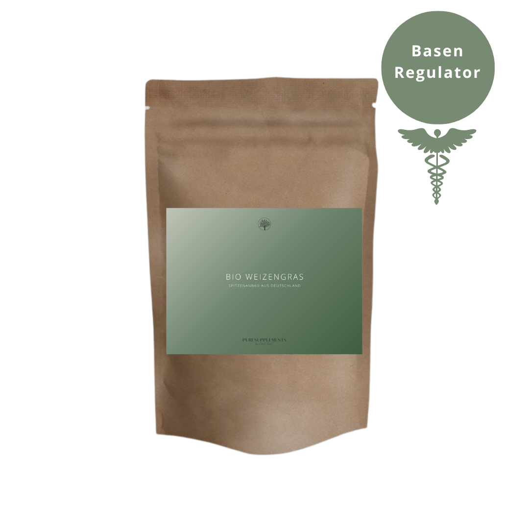 Premium Bio Weizengras Pulver aus Spitzenanbau Deutschland 100g