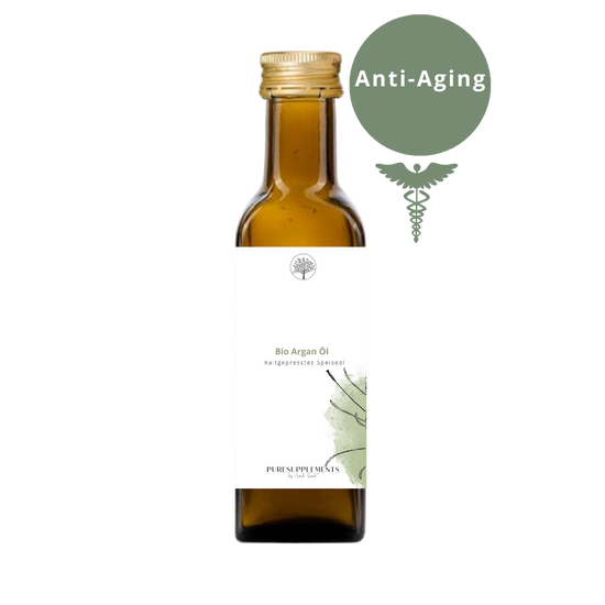 Premium Bio Arganöl 100ML aus Spitzenanbau Marokko (Nativ-schonend kaltgepresst, 100ML, Marascaglas)