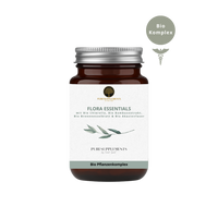 Flora Essentials Plus – Bio Chlorella, Bio Bambusextrakt, Bio Brennnesselblatt & Bio Akazienfaser (XL Pack, 75% Silizium, 240 Kapseln)