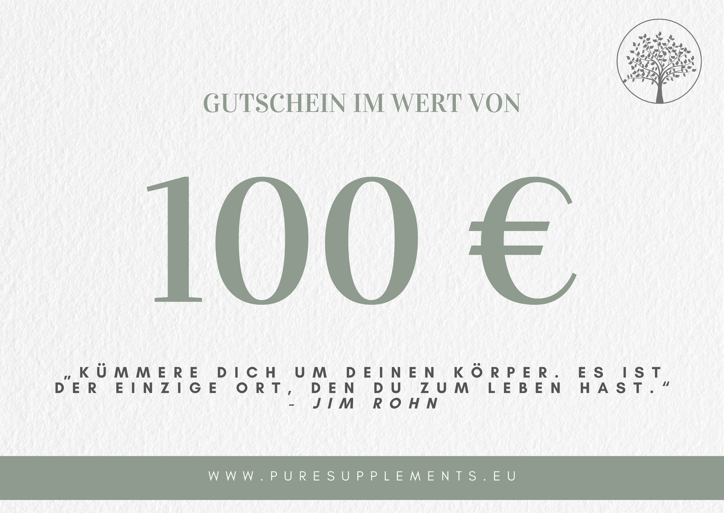 PURESUPPLEMENTS_Gutschein_100€