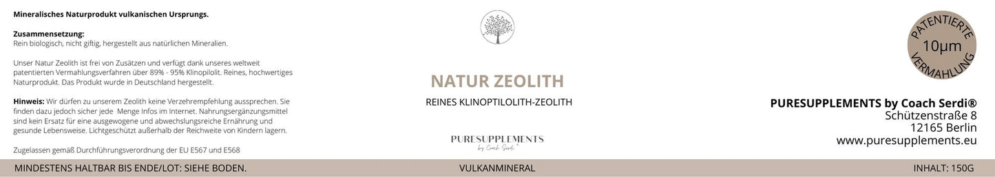 Laden Sie das Bild in den Galerie-Viewer, Natur Zeolith-Klinoptilolith Vulkanmineral (Siliziummineral-patentiertes Vermahlungsverfahren)
