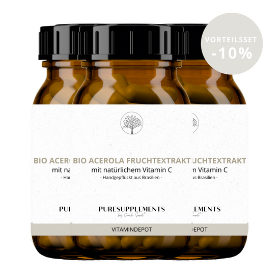 PURESUPPLEMENTS_Bio Acerola Vitamin C  Alternativen Text bearbeiten_3er Set