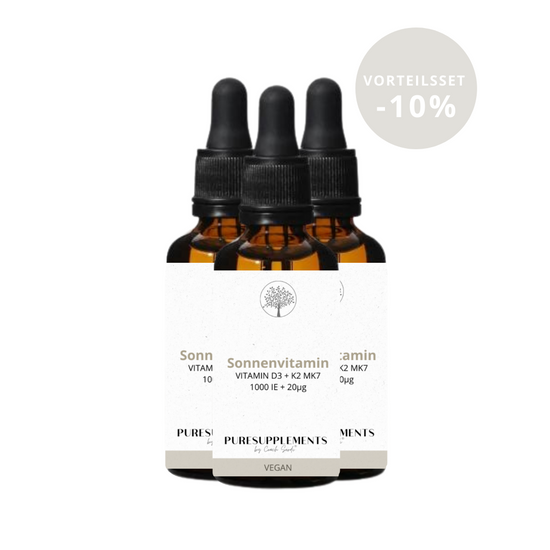 PURESUPPLEMENTS_Vitamin D3 + K2_vegan_3er set
