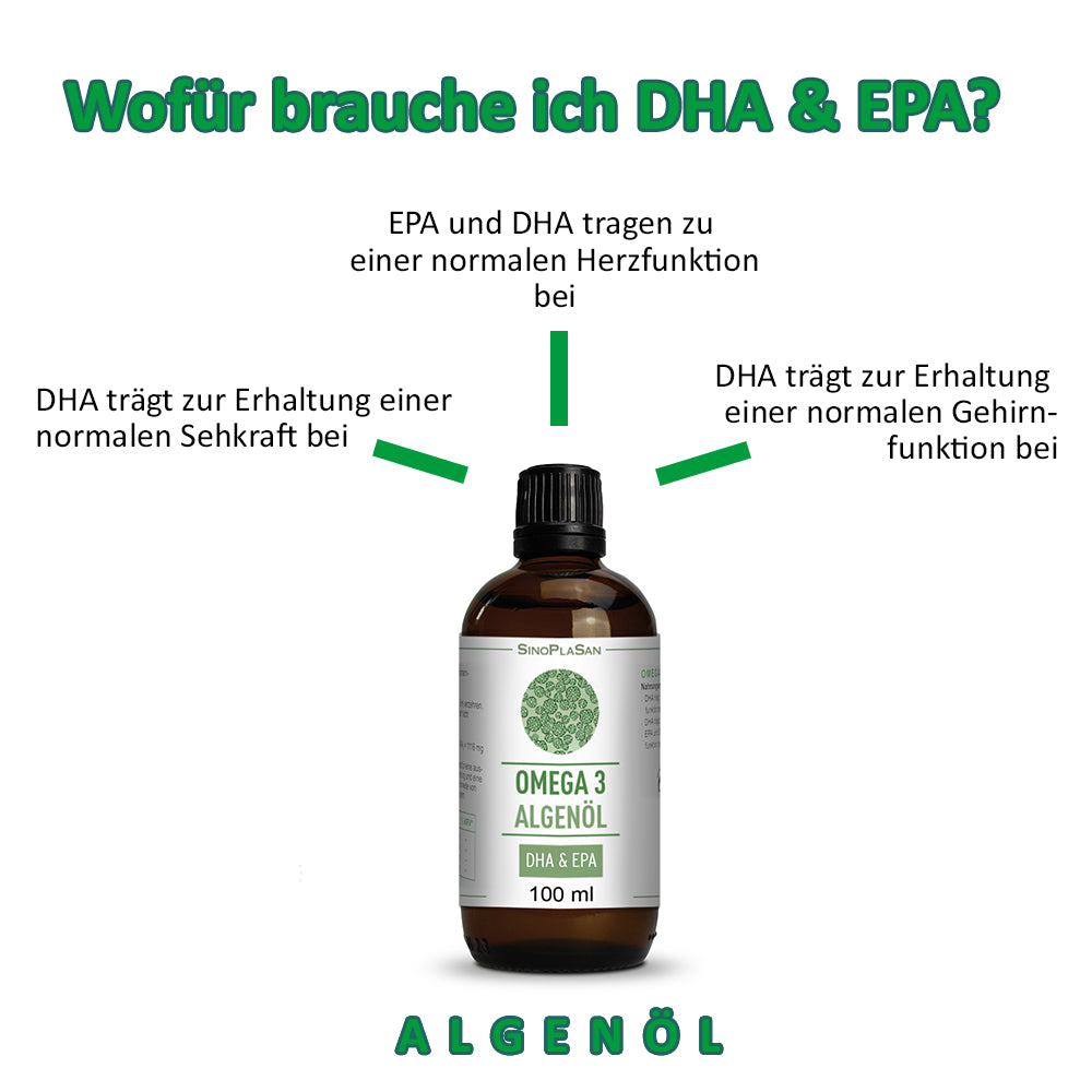 PURESUPPLEMENTS_Omega 3 Algenöl_DHA und EPA