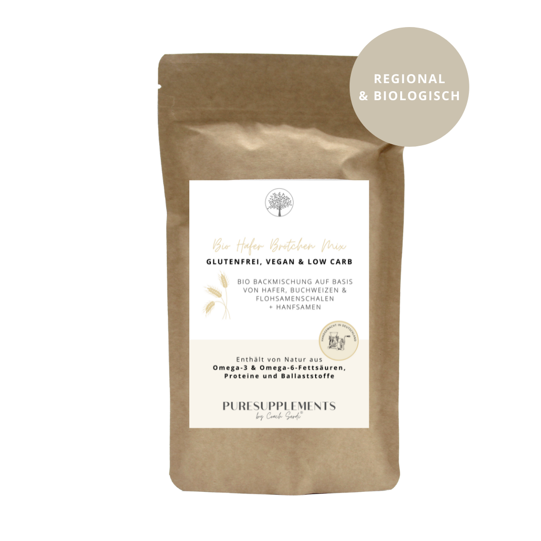PURESUPPLEMENTS_Bio Hafer Brötchen glutenfrei