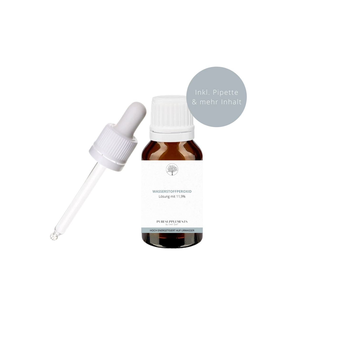 Premium Wasserstoffperoxid H2O2 11,9% (Warze, wpo, 20ml)