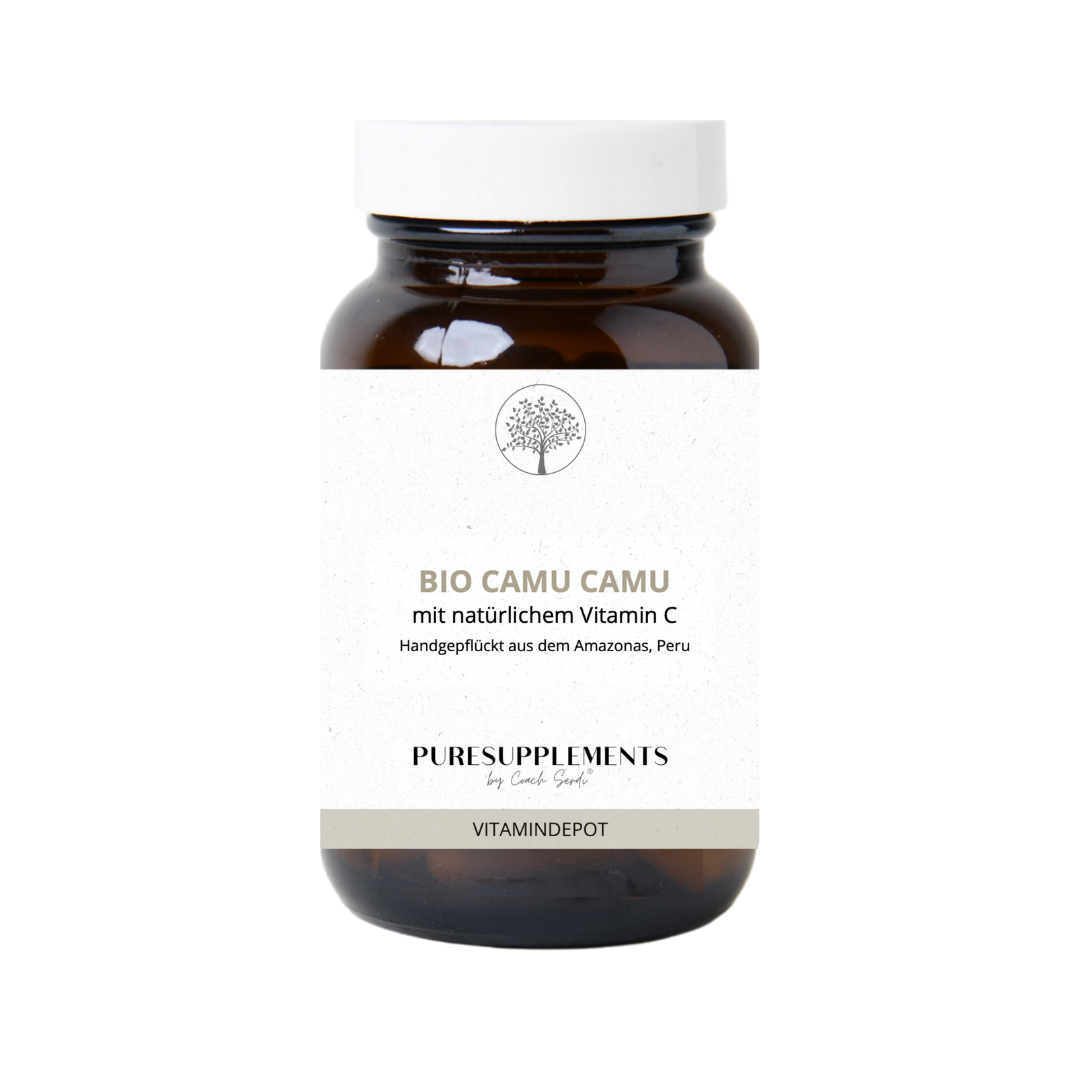 Premium Bio Camu Camu Extrakt mit natürlichem Vitamin C 12%, Wildwuchs